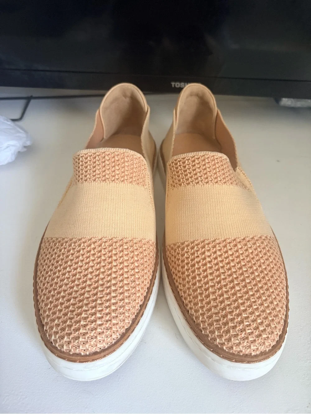 Ugg Women’s Slip-On Sneakers in Peach